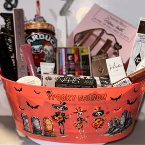 Spooky Season Halloween Makeup Boo Basket